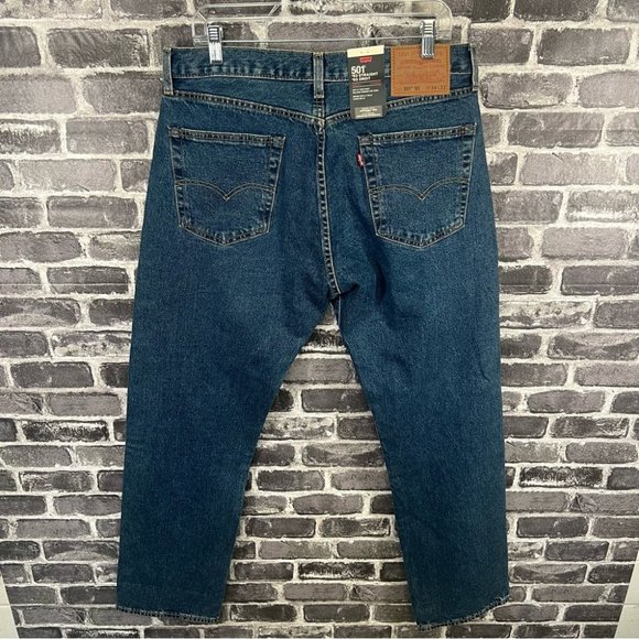 Levi's Premium 501 '93 STRAIGHT FIT MEN'S JEANS - Size 34 - Picture 11 of 14